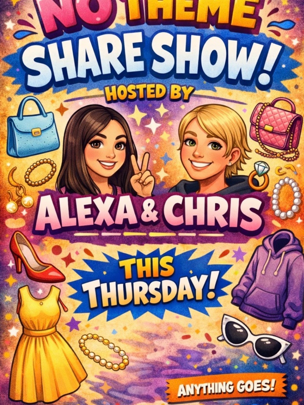 No Theme Share Show Poster